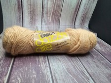 Vintage Caron Dazzleaire Yarn 4 Ply 2676 FROSTED CAMEL 3 Oz