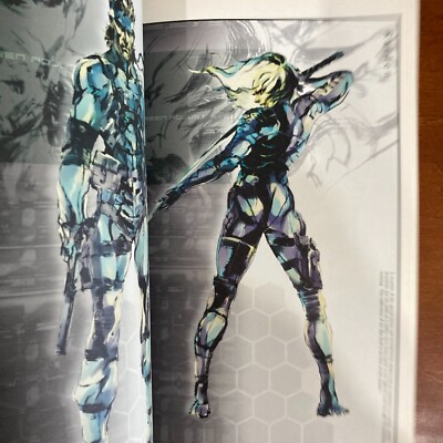 THE ART OF L GEAR SOLID2( 難あり) The Art of Metal Gear Solid 2 Sons of Liberty MGS 5 Artbook