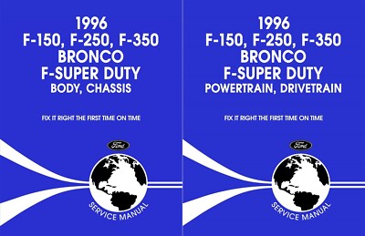 1996 Ford F-150 / F-250 / F-350 Truck, Bronco Service Manual