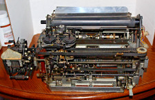 Teletype Model 33 ASR Typing Unit UP805 With UPE 800 Perforator