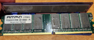 Wintec AMPO (170391) 512MB RAM PC3200 (35145588-P) DIMM + Heatsink