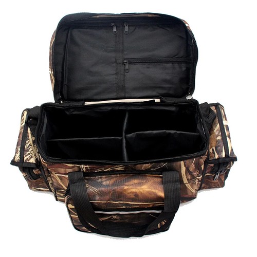 Angeltasche Nylon große Kapazität Mehrzweck Tackle Bag zweilagig Schultertasche - Bild 13 von 17