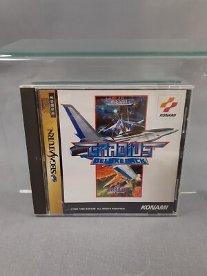 Jeu SEGA SATURN GRADIUS DELUXE PACK NTSC-J Japonais - Édition Complète 1996 - Bon état - Jeu De Tir Shoot'em Up