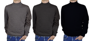 maglia mezzo collo uomo