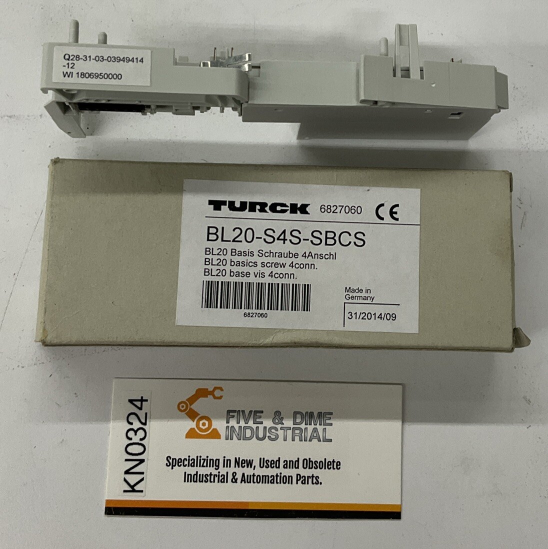 Turck BL20-S4S-SBCS Base Module 6827060