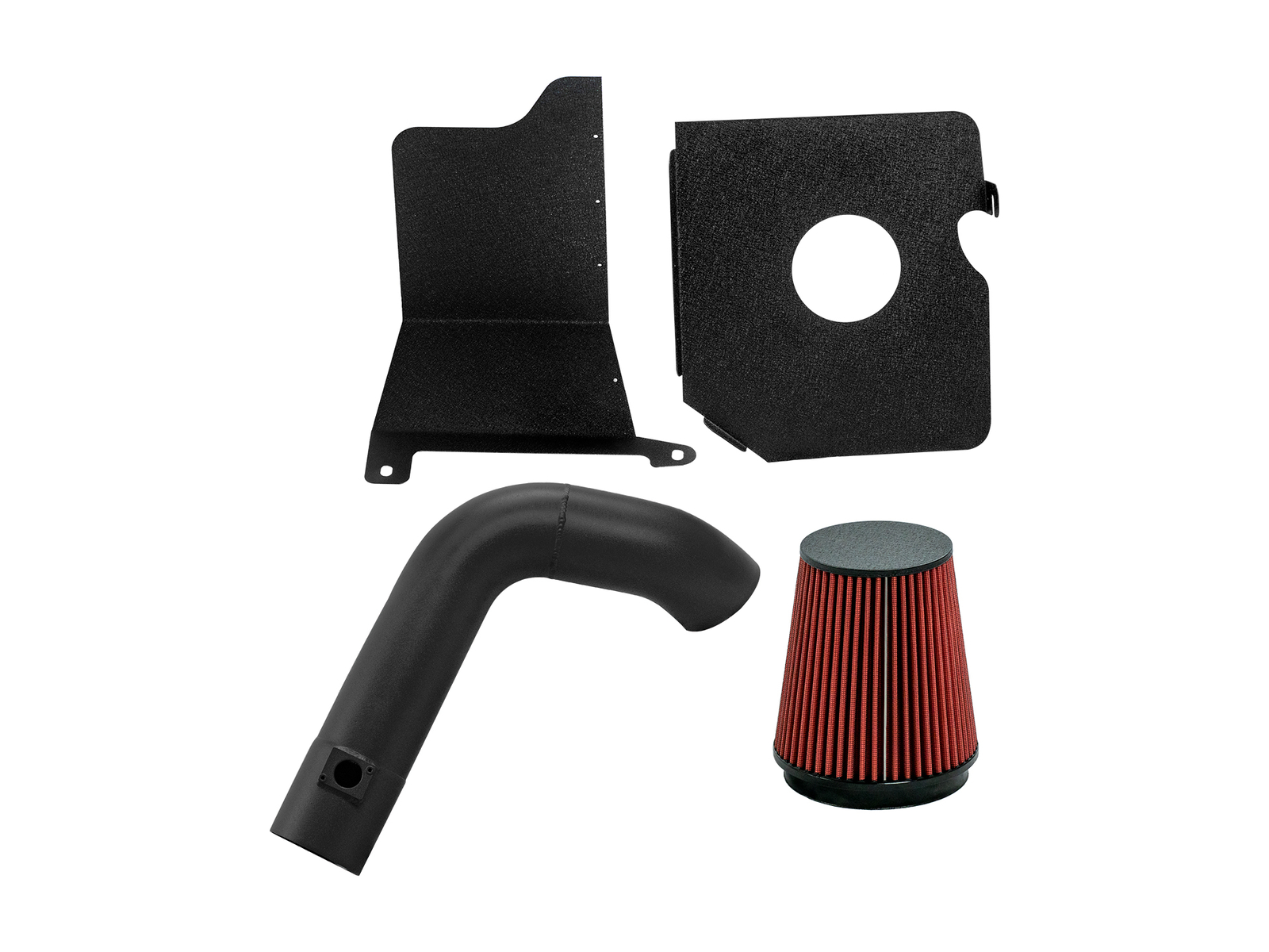 Cold Air Intake for 2004-2005 GMC Sierra 2500 HD Turbo Diesel LLY 6.6L V8 Black