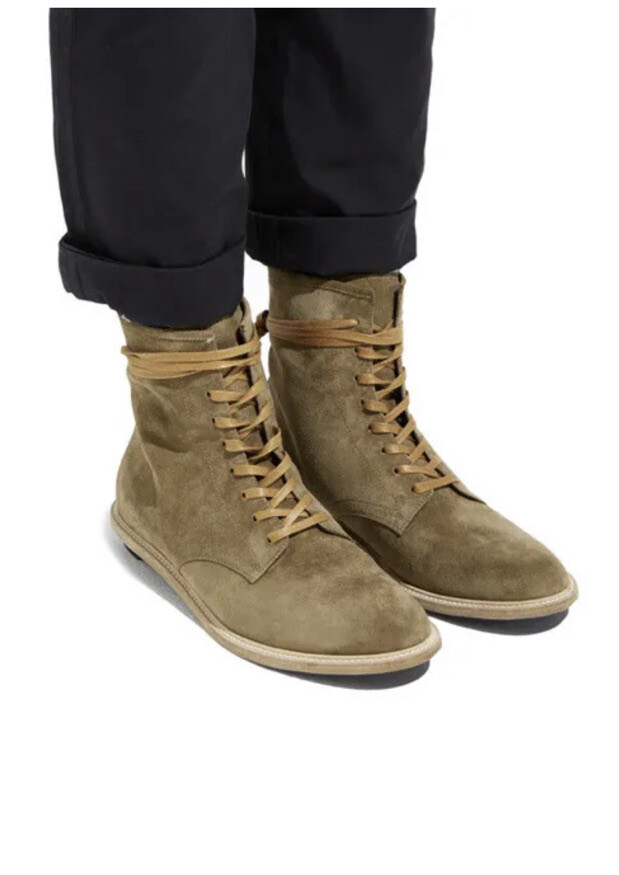 Valas Los Angeles Rebel Boots Tobacco Nubuck Size 11 | eBay