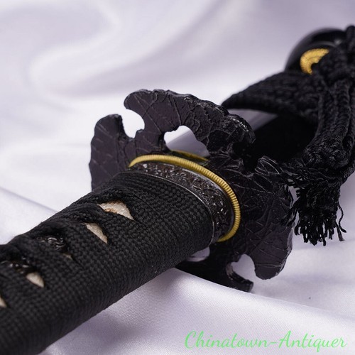 Samurai Wakizashi Japanese Katana Short Sword Steel Blade Full Tang Sharp #1861 - Picture 5 of 24