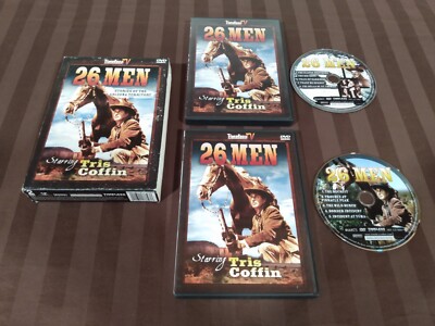 TMG Timeless TV (2) DVD Set 10 Episodes - 26 MEN Western Movies