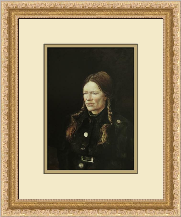 Andrew Wyeth Helga The Prussian Newly Custom Framed Print | eBay