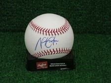 Nick Gordon Minnesota Twins Signed OMLB Baseball LOM COA (BSB579)