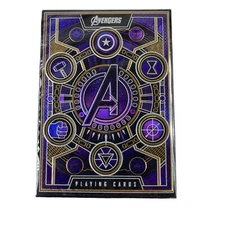 Marvel Playing Cards Avengers Purple Edition by theory 11 Infinity Saga Official