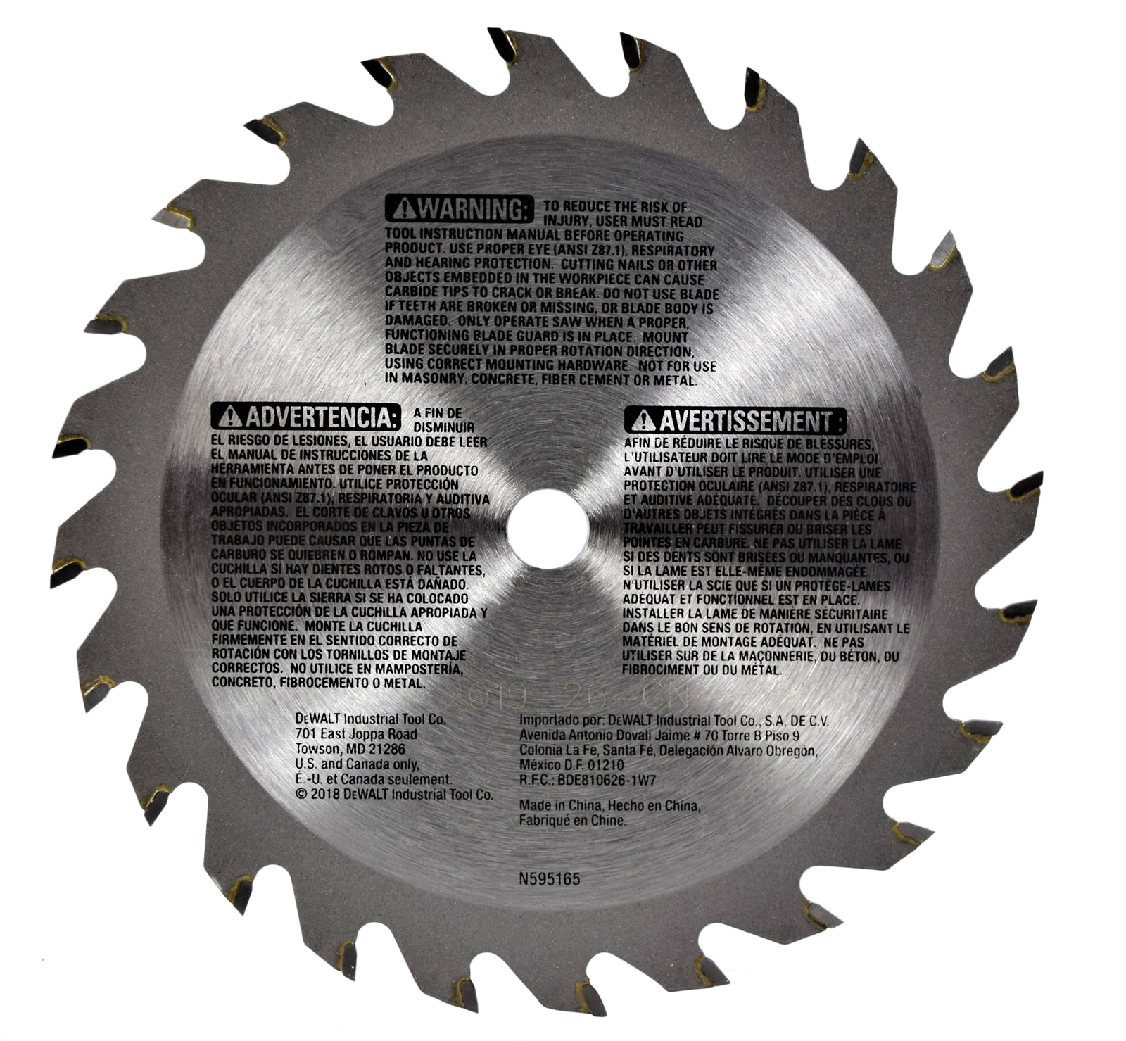 DeWalt DCS571B 20V Cordless Brushless 4 1/2" Circular Saw (Tool Only