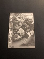 deep duck trouble game gear Manual