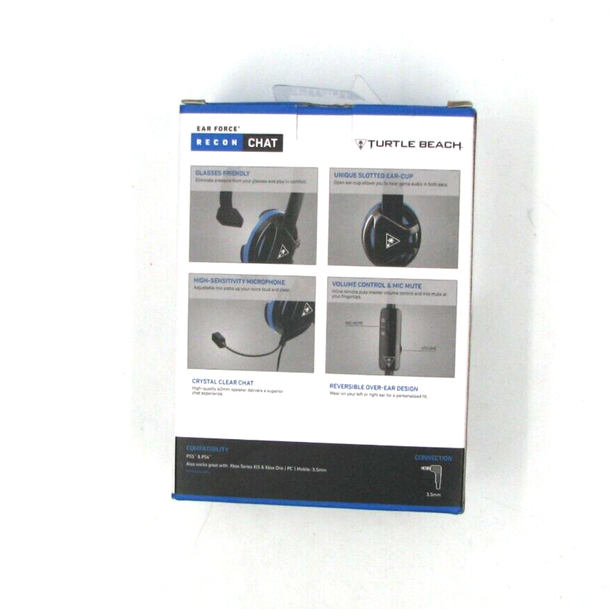 Turtle Beach Recon Chat Communicator Wired Single Ear Headset for