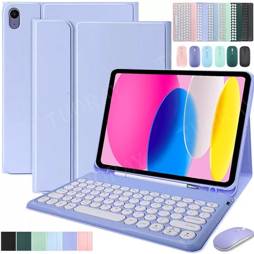 Keyboard Case Mouse For iPad 11th 11" A16 2025 10th 9th 8th Gen Air 6 5 4 Pro 11