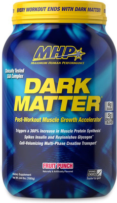 MHP Dark Matter Post Workout, Recovery Accelerator, W/Multi Phase Creatine, Waxy