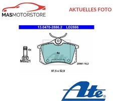 SATZ BREMSBELÄGE BREMSKLÖTZE ATE 130470-28862 A FÜR SEAT LEON,TOLEDO II