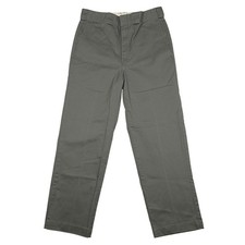 Vintage LL Bean Chino Pants Mens 30x30(Fits 30x28) Olive Green Straight Made USA