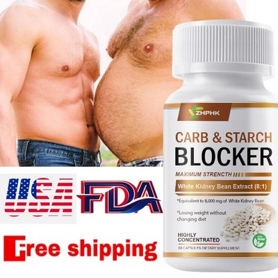 Fat and Carb Blocker Weight Loss Complex xp Appetite Suppressant Burn Low Keto