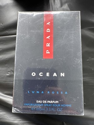 PRADA Luna Rossa Ocean Men`s Eau de Toilette Spray - 3.3 oz