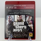 New ListingGrand Theft Auto IV & Episodes From Liberty City PS3 PlayStation 3 Complete CIB