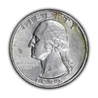 1932-S Washington Quarter - Looks AU+ Details Cleaned & Scratched - Key Date!