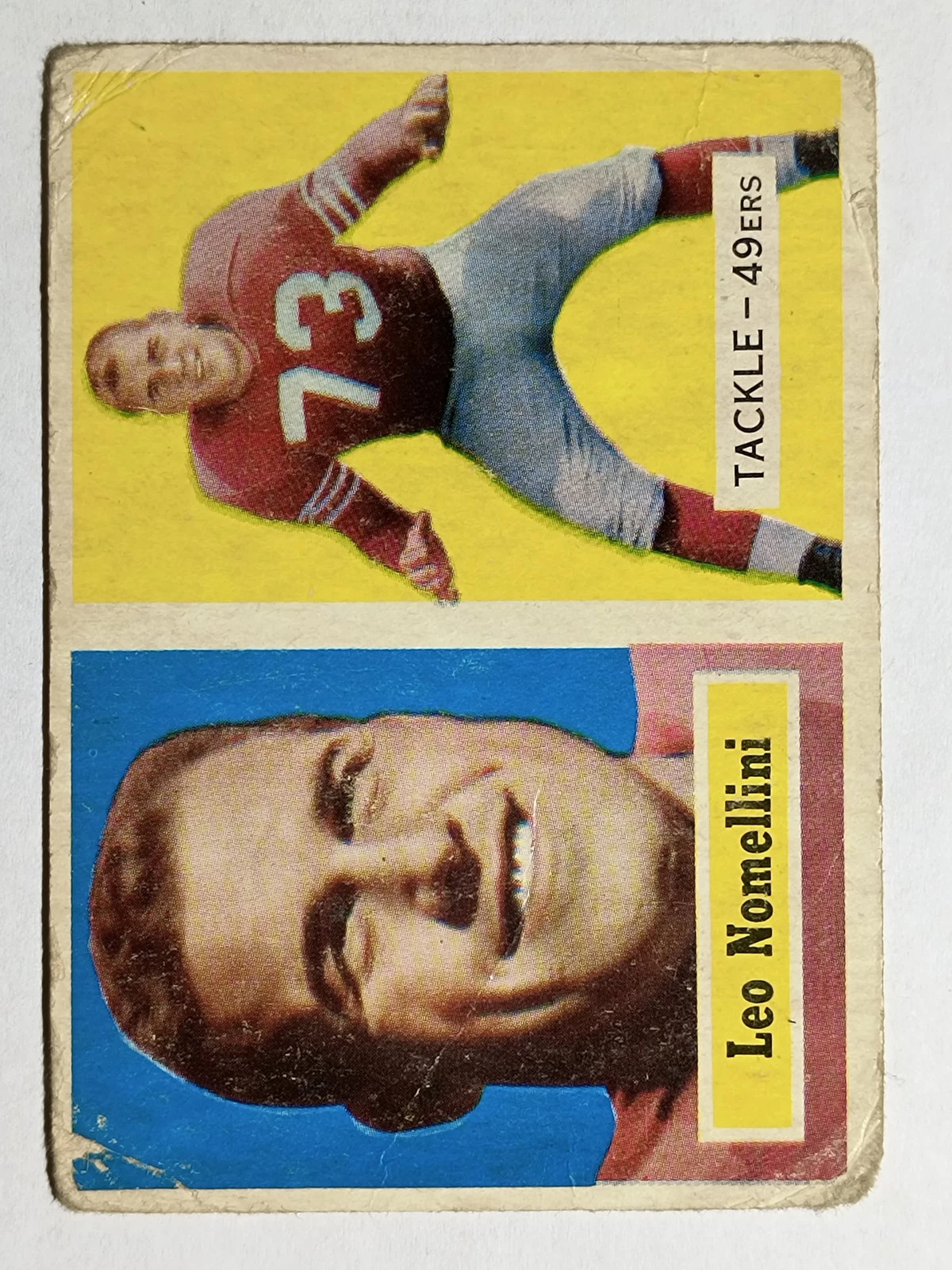 1957 Topps #6 Leo Nomellini (GOOD)