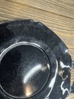 Vintage L.E. Smith Mt Pleasant Black Amethyst Glass Dish Handles — photo 9