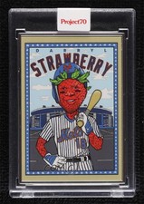 2021 Topps Project 70 Artist Proof Silver Frame 15/51 Darryl Strawberry by 1ey1