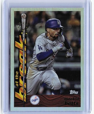 2024 Topps Archives #95ATB-5 Mookie Betts 1995 Topps Traded At the Break Dodgers