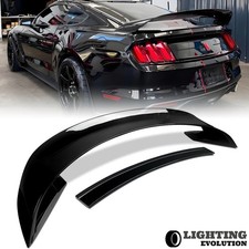 Gt350r Look Glossy Black Rear Wing Trunk Spoiler For Ford Mustang 2015-2022 2023