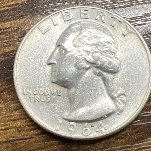 1964-D Uncirculated Washington Quarter Actual Coin Checkout My Other Inventory