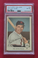 1959 Fleer Ted Williams #63 Ted's All Star Record Boston Red Sox EX-MT PSA 6