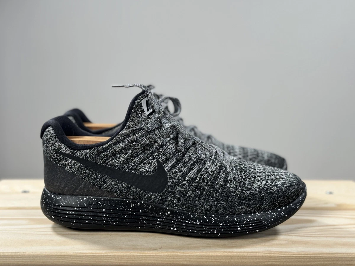 Nike LunarEpic Flyknit 2 Low Black White for Sale  display picture 2