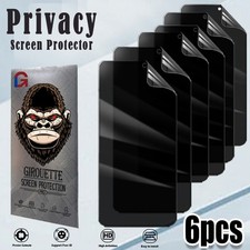 6 Pack for Motorola Edge 40 Neo Screen Protectors Privacy Films TPU