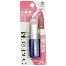 2 Pack CoverGirl Continuous Color Lipstick, Midnight Mauve, 0.13 oz