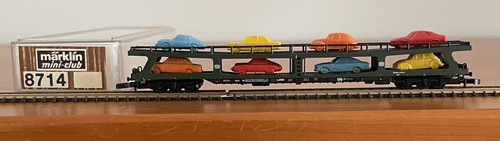 Märklin Mini Club Spur Z 8714 Autotransporter | Zustand: Neu