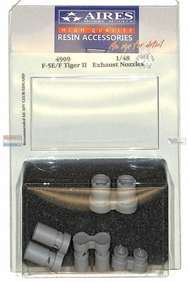 ARS4909 1:48 Aires F-5E F-5F Tiger II Exhaust Nozzles (AFV/EDU kit)