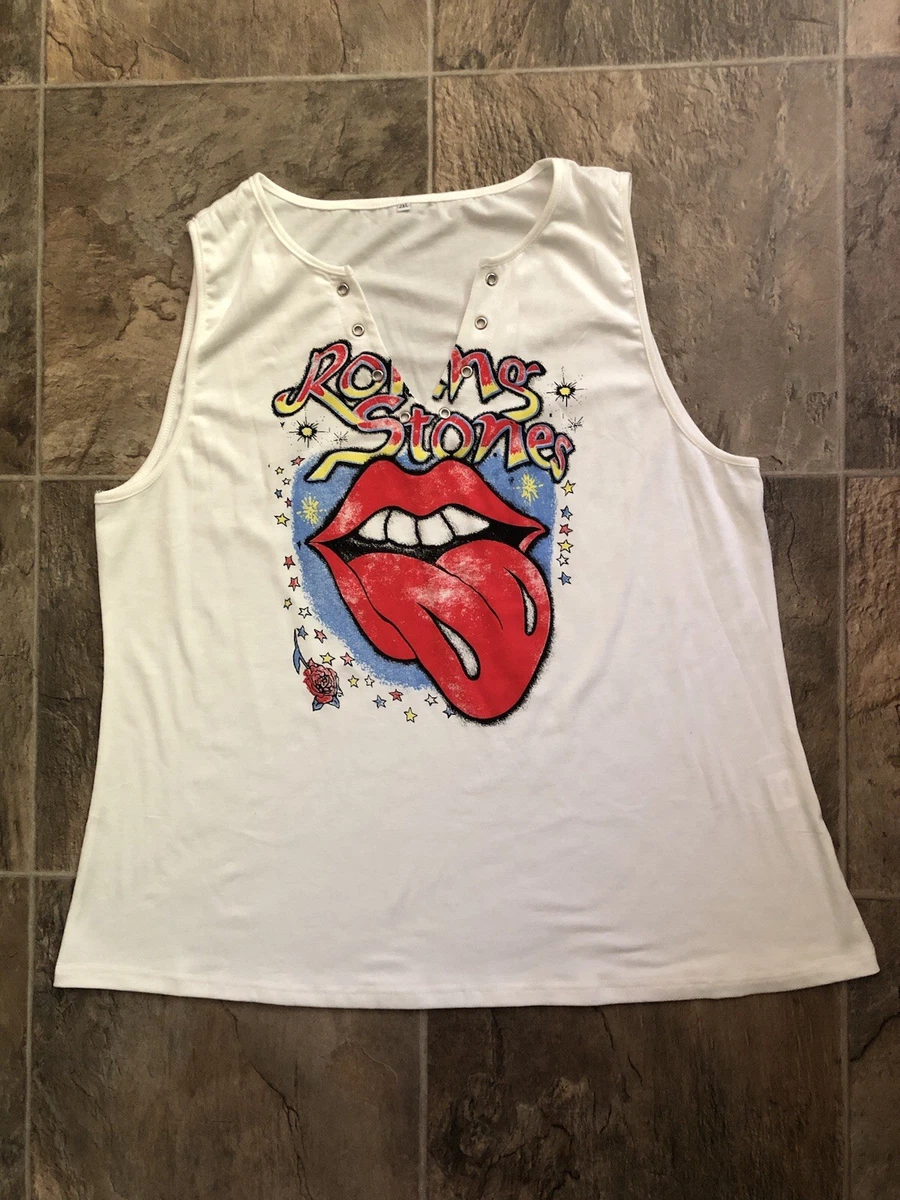 Rolling Stones Tank Top In Rolling Stones Apparel for sale | eBay