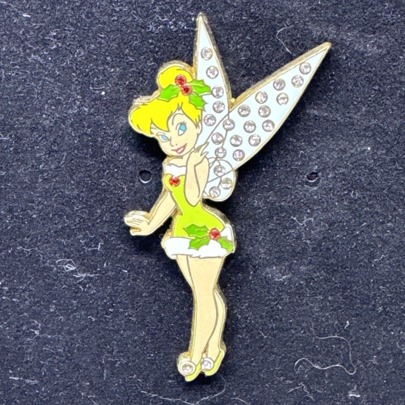 DS - Tinker Bell - Jeweled - Pavé Pixie Holiday LE 250 Disney Pin 66685