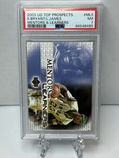 Upper Deck 2003 Top Prospects Mentors Learners #ML5 Bryant James PSA 7
