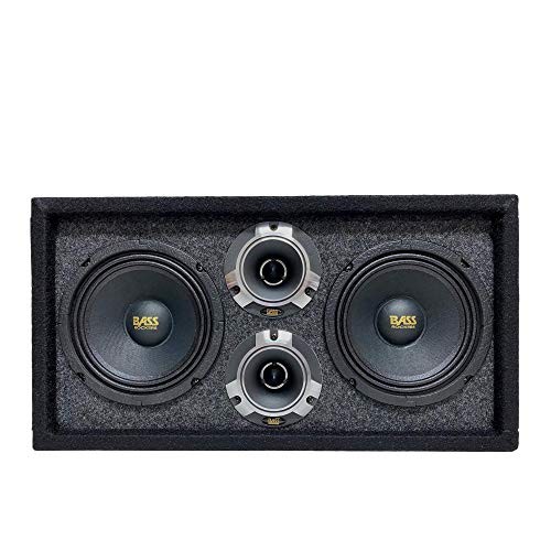 Bass Rockers 6.5" Loaded Chuchera Box with 6.5" Outdoor Home & 6.5 Inch