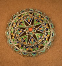 Important bijou broche