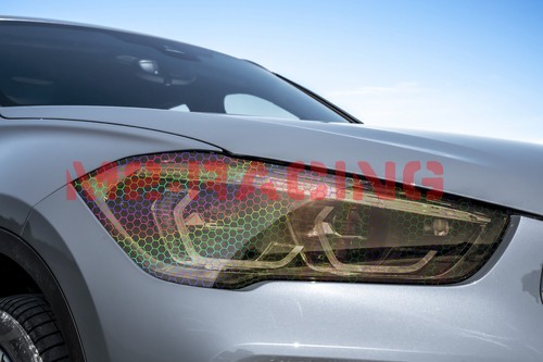 12" Hex Holographic Gloss Headlight Taillight Tint Film Fog Honeycomb Protective - Bild 55 von 86