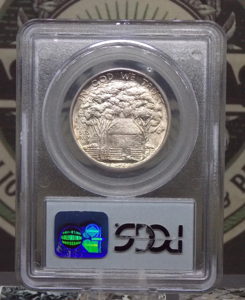 1922 Commemorative *GRANT* Half Dollar 50c PCGS MS64 #905 Unc BU ECC&C, Inc. - Image 4 of 4