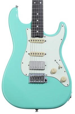 Schecter USA Custom Shop Traditional Wembley HSS Electric Guitar - Seafoam Green