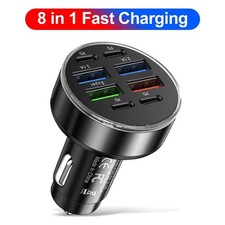 Able to Charge Multiple Devices Powerful 100W Car Phone Charger Adapter