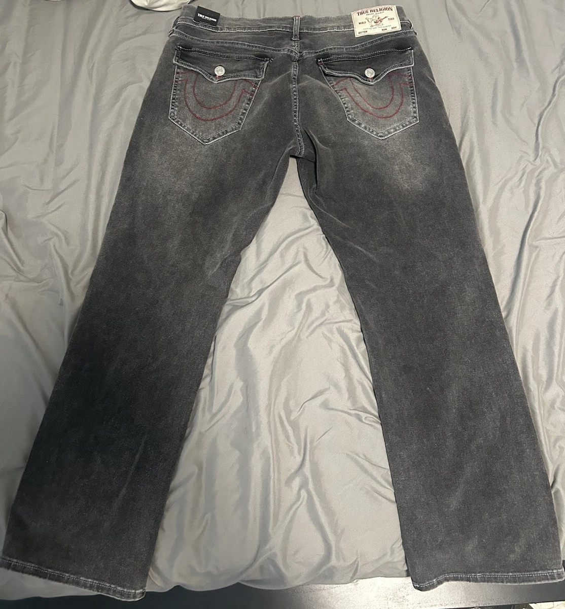 True Religion Denim Regular 36 Size Jeans Men's 34 in Inseam for