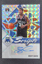 2021-22 Panini Mosaic Ricky Davis Scripts Auto Cleveland Cavaliers